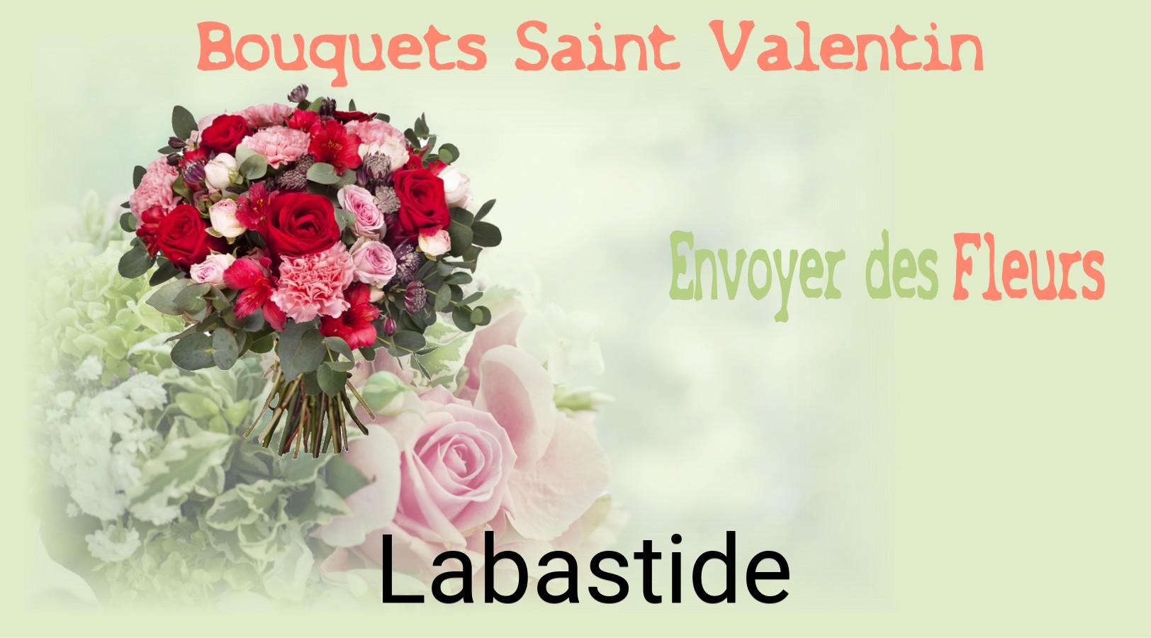 Roses de Saint-Valentin livrées à Labastide